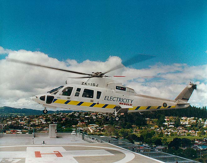 Rescue helicopter