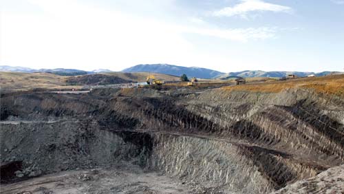 Ōhai opencast mine