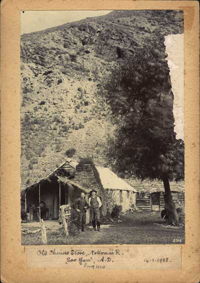 Old Chinese store at Nokomai River
