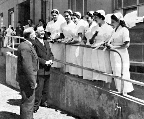 Dental nurses from Ceylon