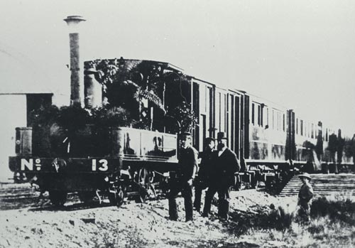 Opening the branch line