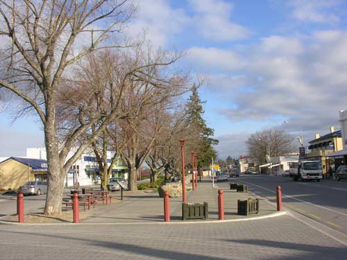 Fairlie’s peace avenue