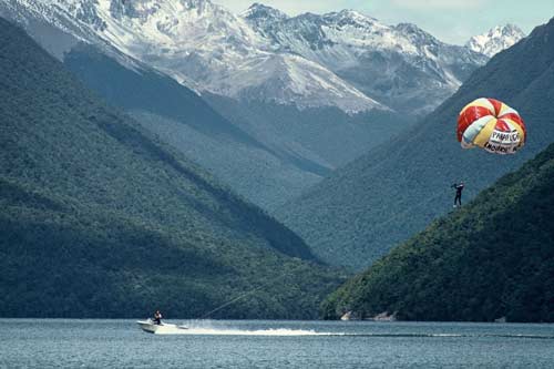 Paragliding 