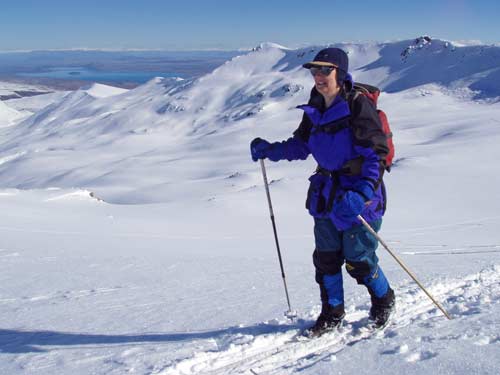 Back country skiing
