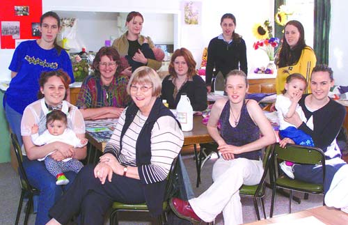 Teaching teen mums