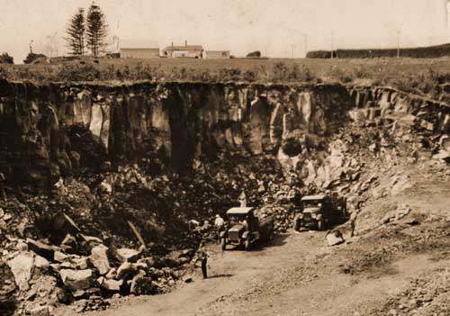 Mt Wellington quarry, Auckland