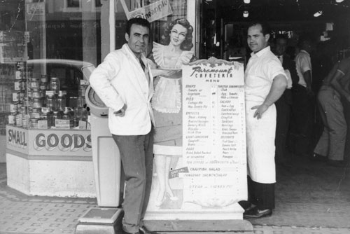The Paramount Cafeteria, Courtenay Place, Wellington, 1961
    