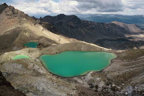 Emerald Lakes, Tongariro