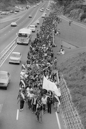 Land march