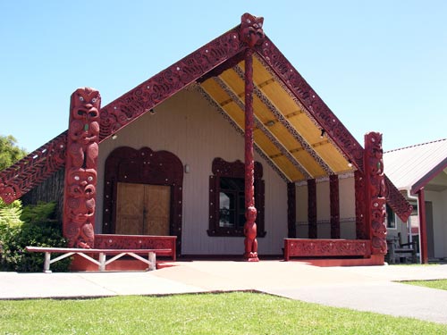 The meeting house Toa Rangatira