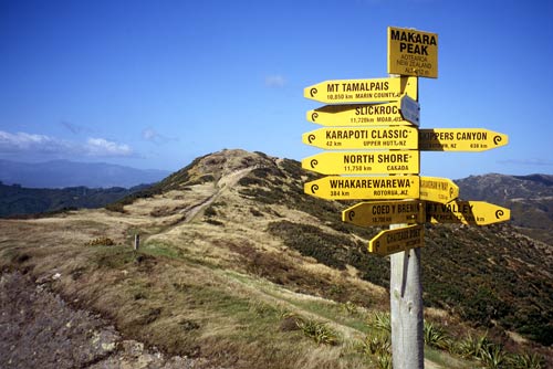 Mountain biking
