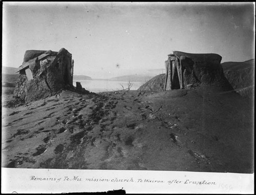 Remains of the Te Mu church 
