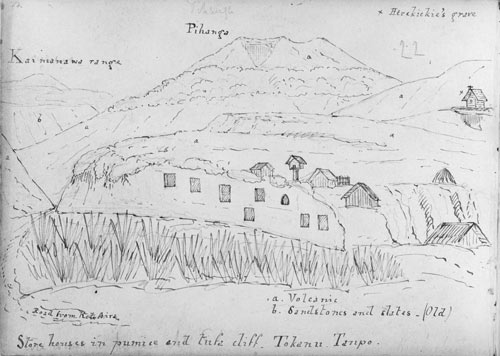 Storehouses at Tokaanu
