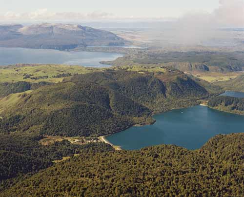 Lakes Tikitapu, Tarawera and Rotomahana