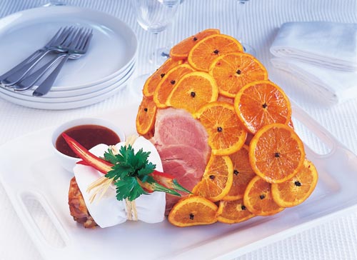 Christmas ham 