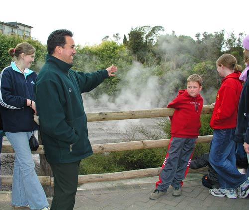 Whakarewarewa tourist activities today 