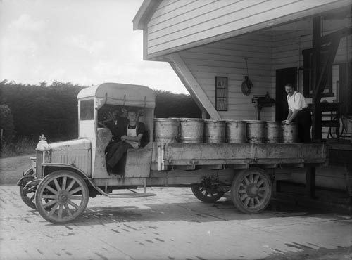 Milk truck