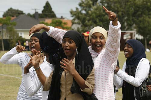 Somali supporters 