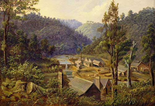 Mill at Whatipu