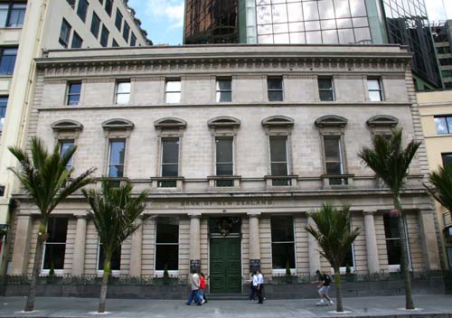 BNZ façade