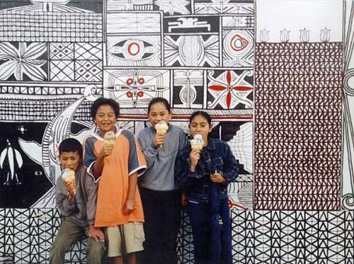 Mural by John Pule 