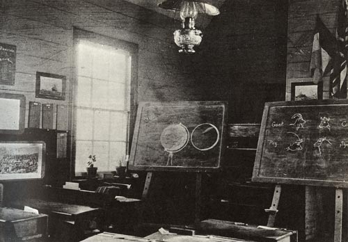 Country schoolroom