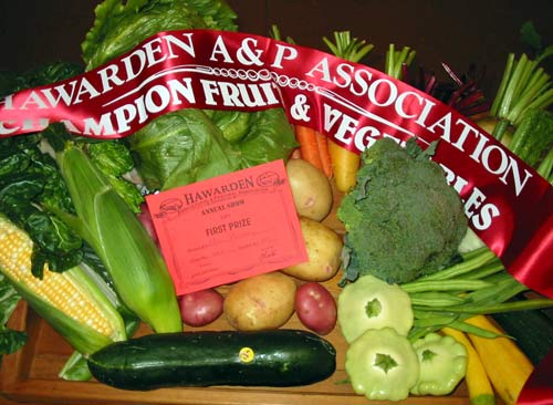 Champion vegetables