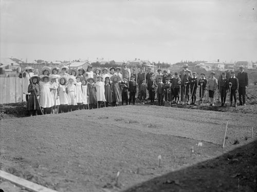 Pupils from Stratford Technical School