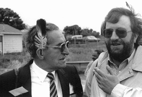 Wilford Davis with Michael King