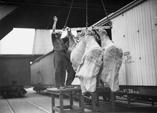 First shipment of chilled beef for England