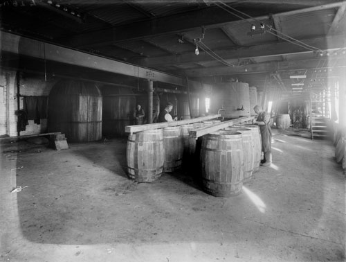 Barrels of tallow