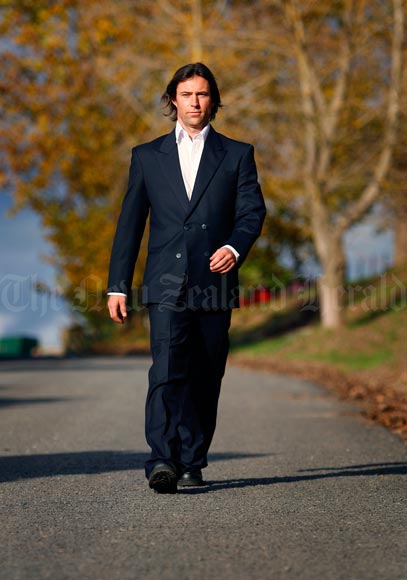 Merino wool suit