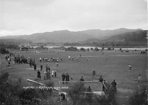 Rugby game, 1911