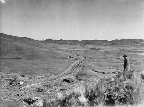 Access road for returned servicemen’s farms
