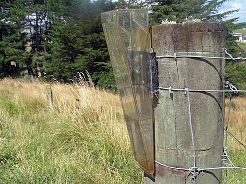 Farm rain gauge