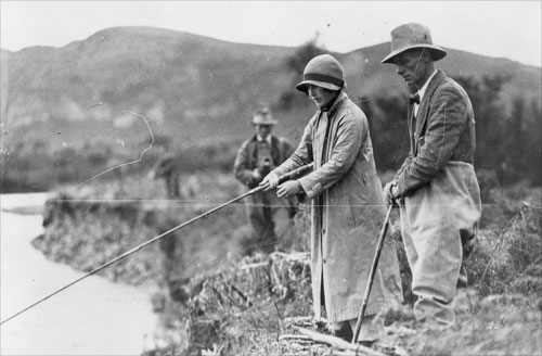 Duchess of York fishing