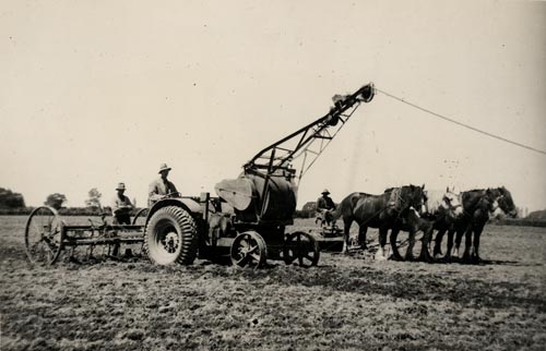 Electric tractor