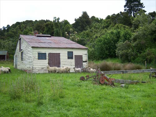 Ōrari Gorge Station smithy