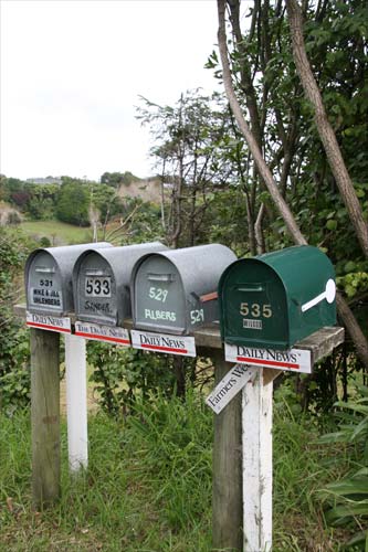 Rural delivery letterboxes