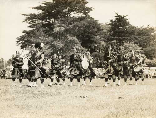 The Waipū Highland pipe band
