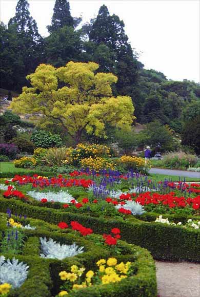 Knot garden, Dunedin Botanic Garden
