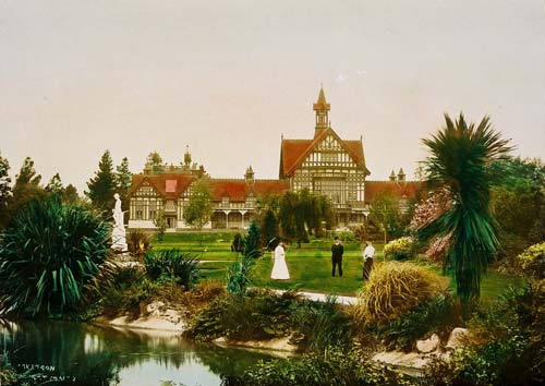 Rotorua Government Gardens, around 1910