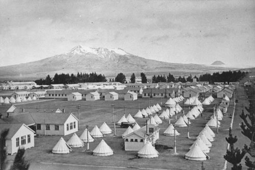 Waiōuru military camp, 1940s
