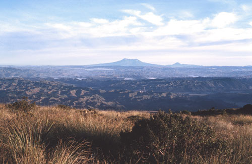 Hill country from the Ruahine Range
