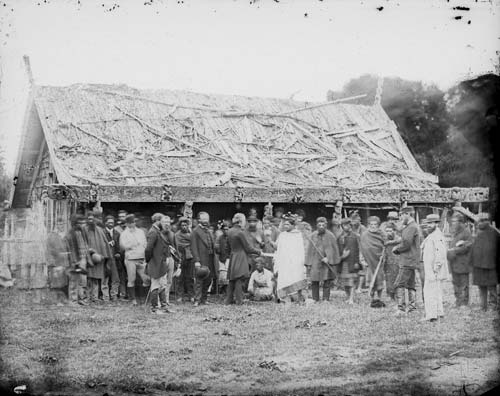 Meeting at Pūtiki, May 1864 