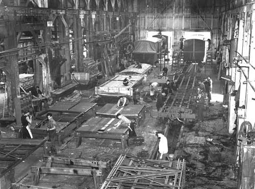 Eastown railway workshops