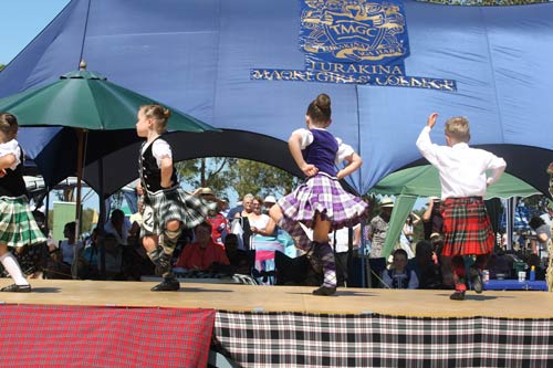 Highland dancing 