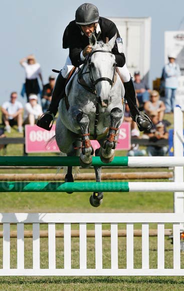 Mark Todd and Gandalf