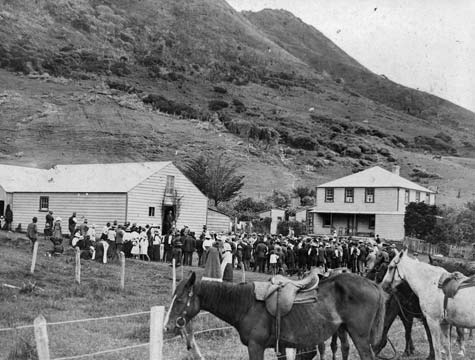Native Land Court at Ahipara