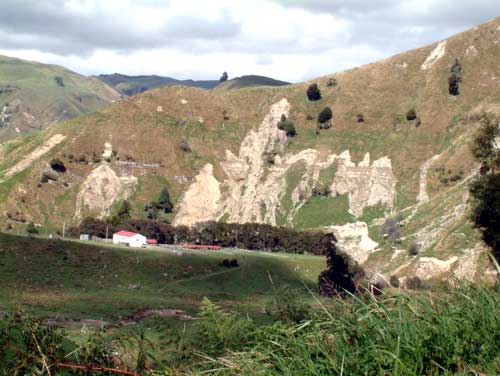 Hill-country slip